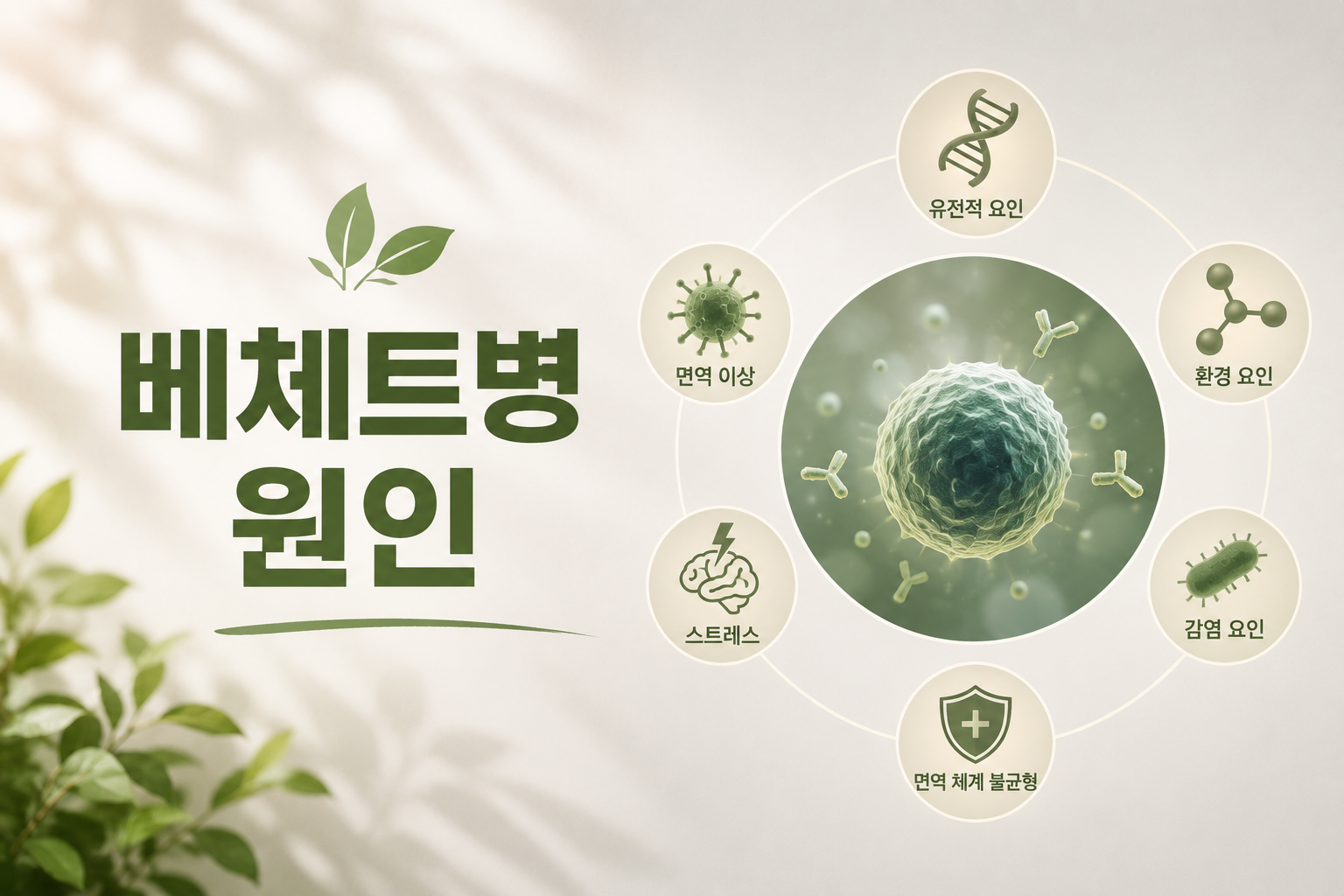 베체트병은 왜 생기는가 — 원인과 유발 요인