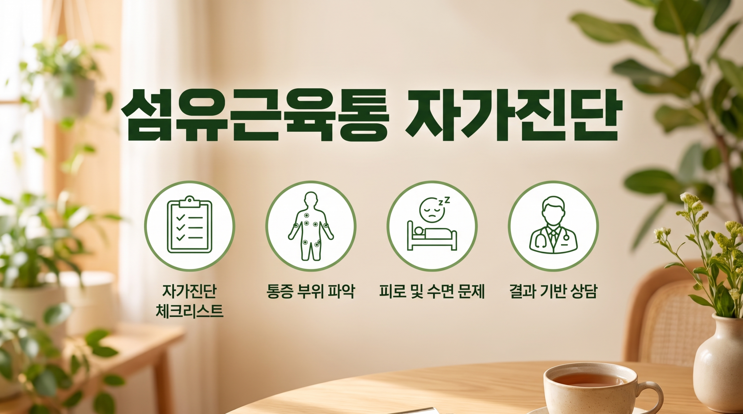 섬유근육통 자가진단 병원 가기 전에 확인해보세요