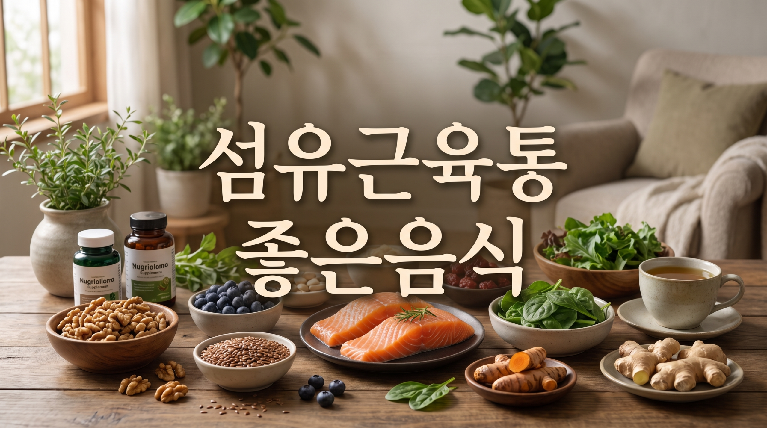 섬유근육통 좋은음식 어떤 걸 챙기면 좋을까요