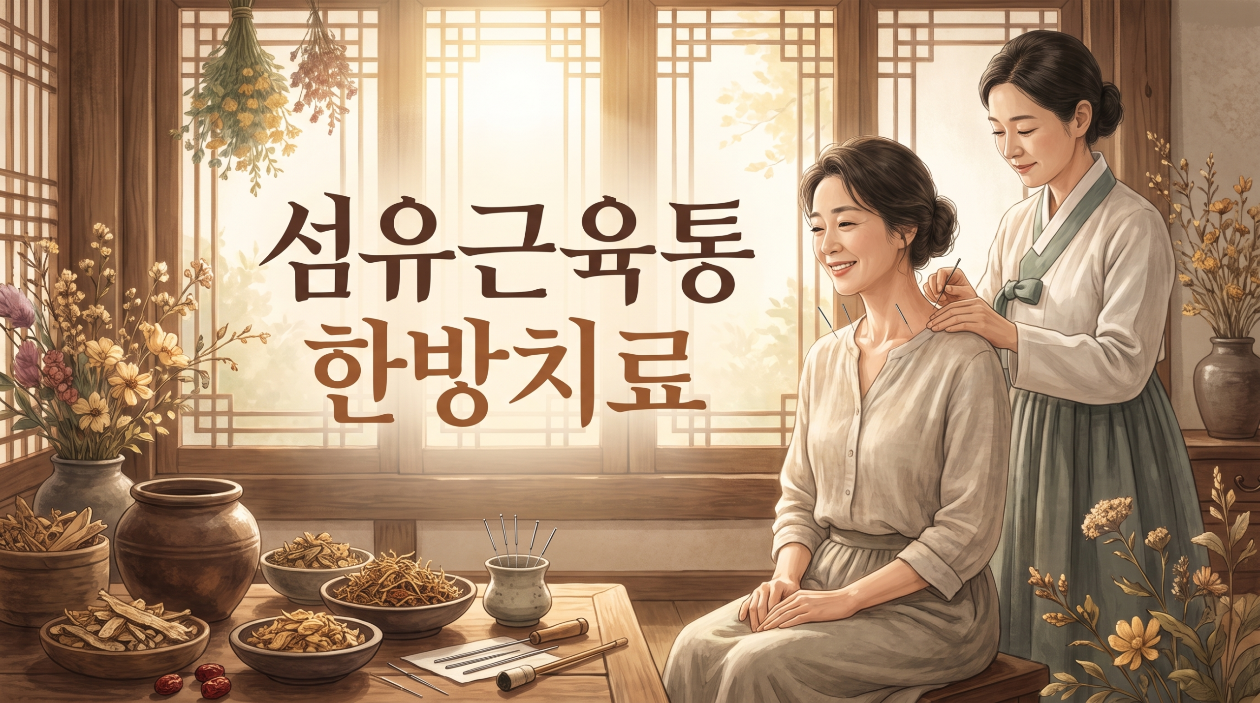 섬유근육통 한방치료 침·뜸·한약은 어떤 도움이 될까요