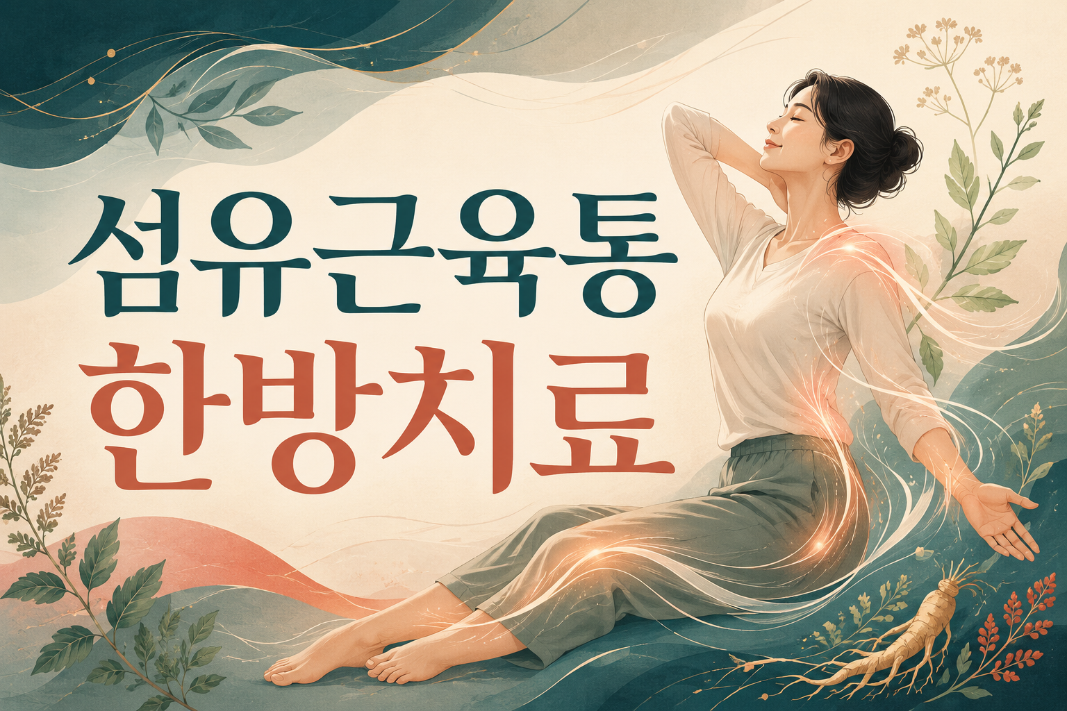 섬유근육통 한방치료 근본 원인을 다스릴 수 있다면