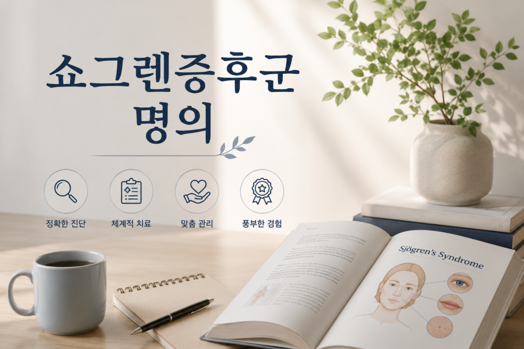 쇼그렌증후군 명의