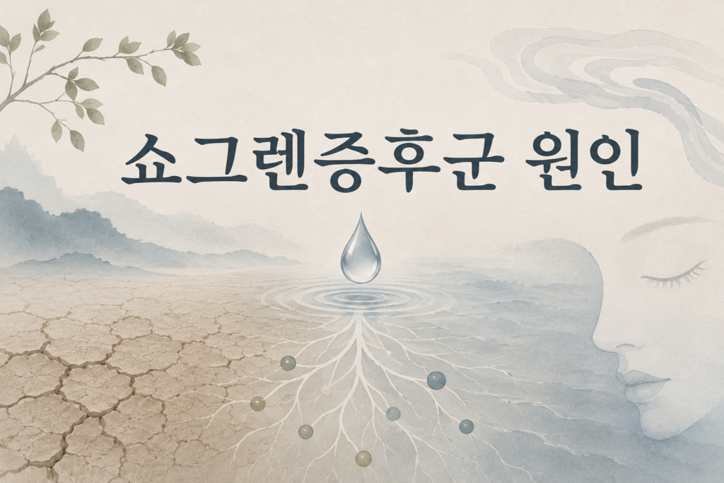 쇼그렌증후군 원인