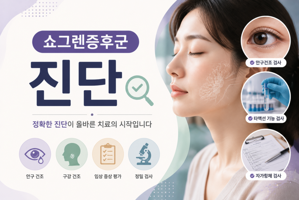 쇼그렌증후군 진단