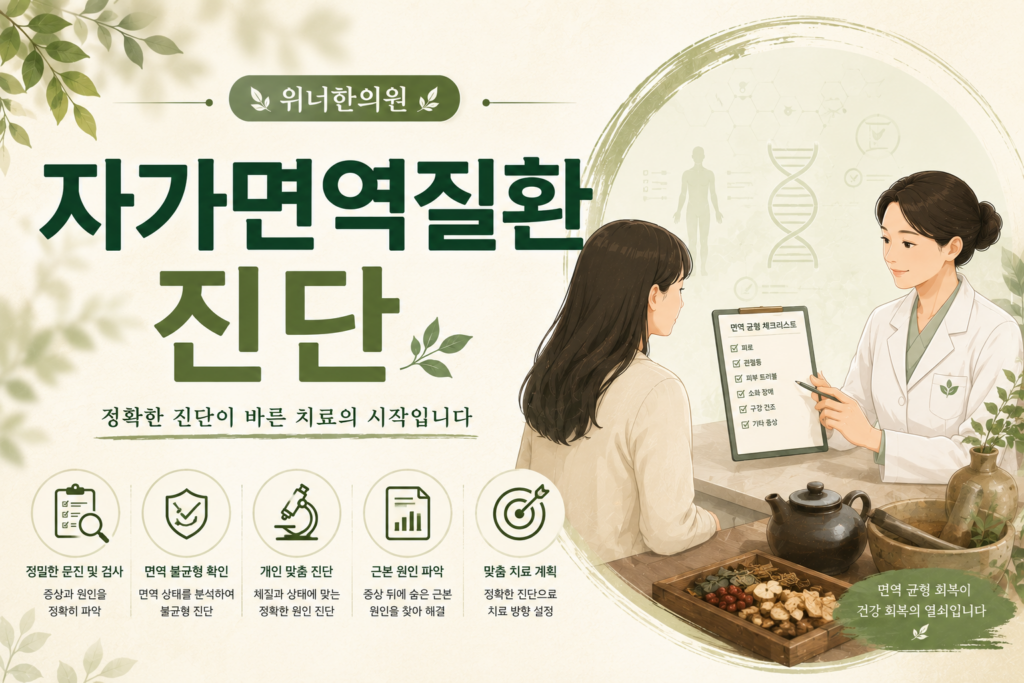 자가면역질환 진단